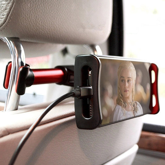 Backseat Car Mobile Holder Car Rear Seat Phone Tablet Mount For Iphone 12 13 Ipad S8 Headrest Tablet Holder